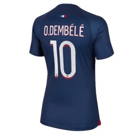 Paris Saint-Germain Ousmane Dembele #10 Hemmakläder Dam 2023-24 Kortärmad
